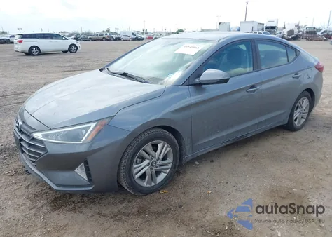 2019 Hyundai Elantra Sel from USA, damaged, VIN 5NPD84LF4KH435790